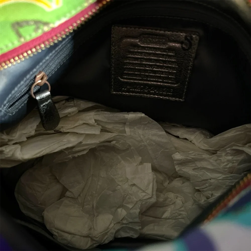 Coach Poppy Pop C Graffiti Shoulder Bag - Picture 9 of 12